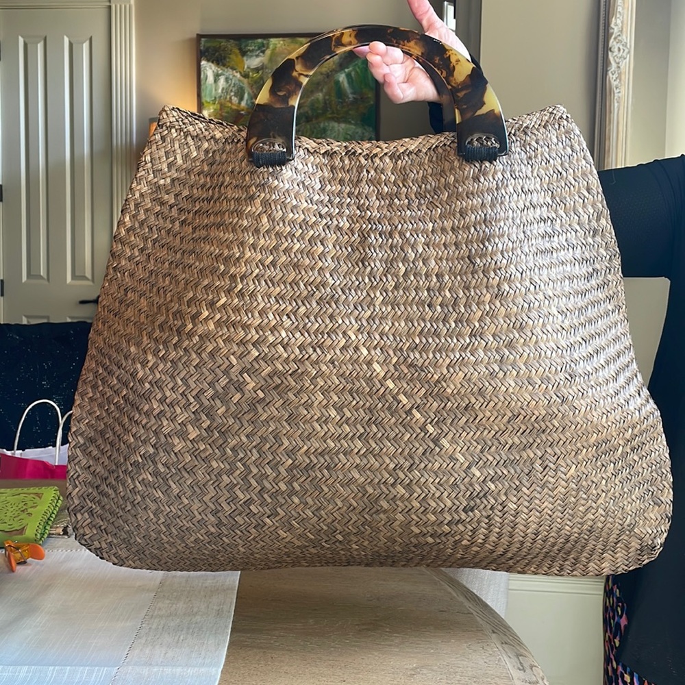 Extra Large Straw Bag